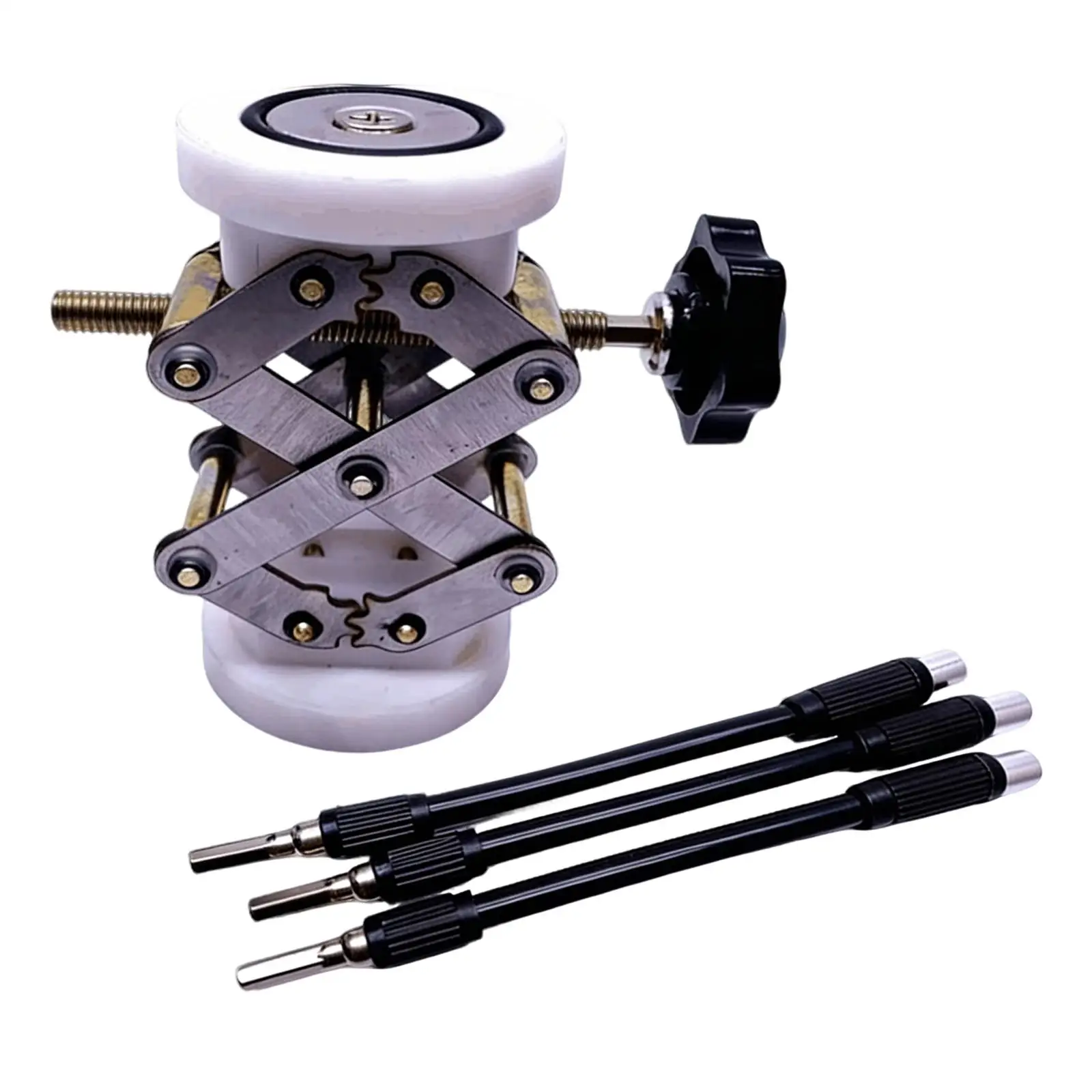 

Guitar Brace Repair Jack Tool,Parts Metal Repair Top Cracks DIY Piano Making Lightweight for Sound Beam Support Telescoping Jack