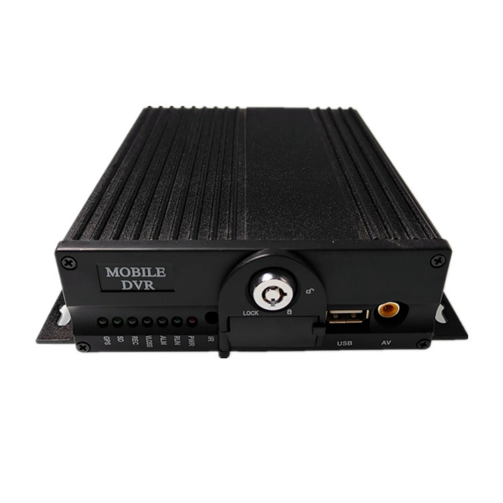 Vehicle H.265 MDVR Double SD Card 6 Channel Mobile Dvr With 4G GPS WiFi Function