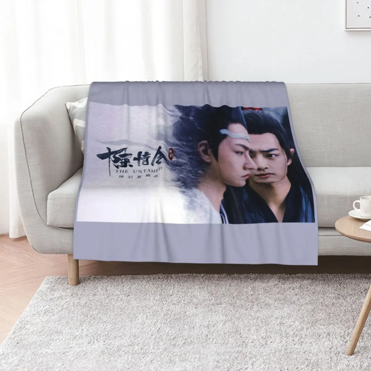 kdrama bln the untamed poster Throw Blanket Furrys Picnic blankets ands Extra Large Throw Thins decorative Blankets