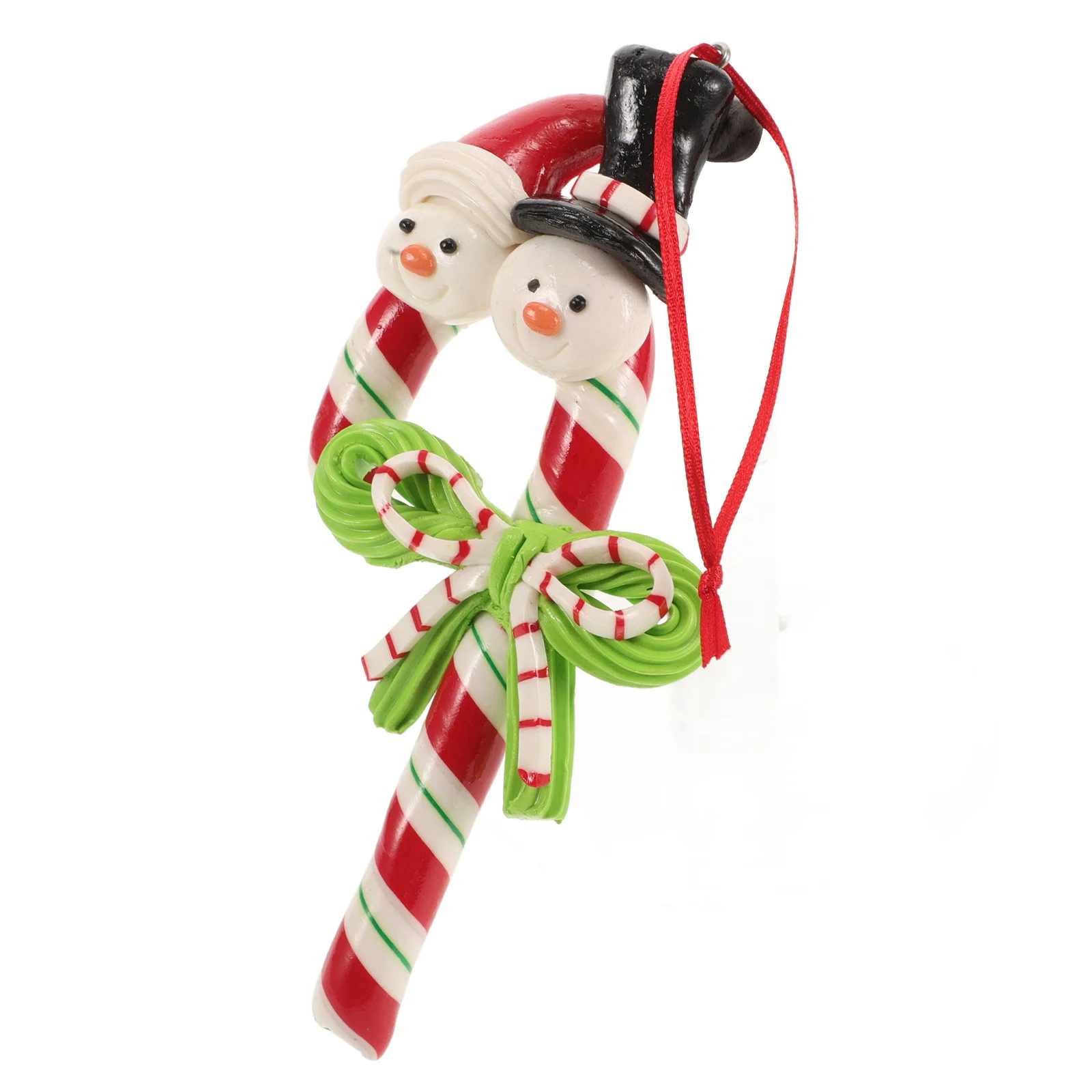 

Unique Snowman Cane Christmas Tree Decorations Hanging Pendants for Xmas Party Holiday Home Festival Ornament Supply