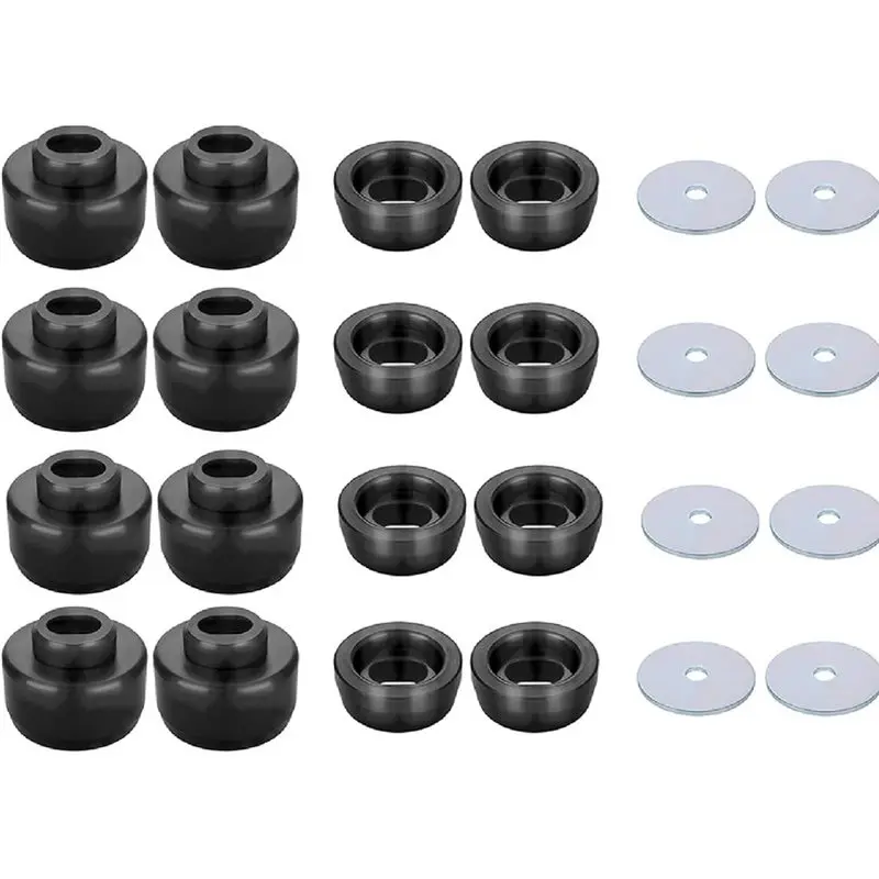 AB96-7-141 Body And Cab Mount Bushing Kit For 1999-2014 Chevy Silverado & GMC Sierra 1500/2500 2WD/4W