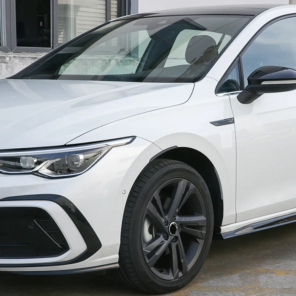 Car Bumper Fender Flare Mud Flap Splash Guards Wheel Eyebrow Lip for VW Golf 8 MK8 Accessories 2020 2021 2022 2023