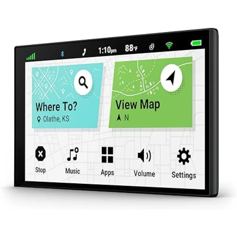 DriveSmart 76, 7-inch Car GPS Navigator with Bright, Crisp High-resolution Maps and Voice Assist