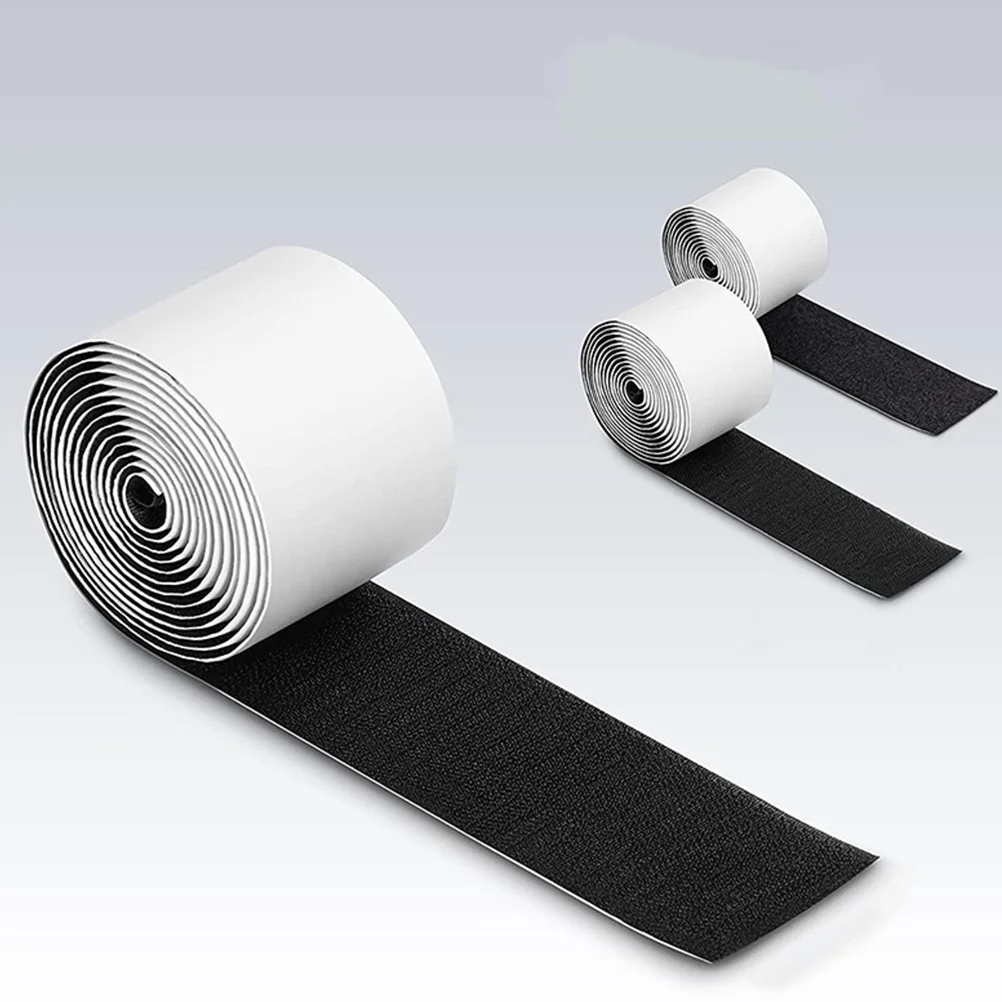 2 لفات دواسة تصاعد الشريط هوك حلقة الشريط للجيتار الكهربائي Pedalboard دائم كوتابل لاصق الربط ملحق أداة