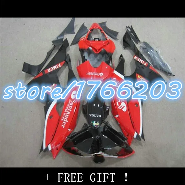 

Aftermarket Fairing Fit YZF R6 08-11 YZFR6 2008-2011 YZF-R6 Body Kit Red Black Ning