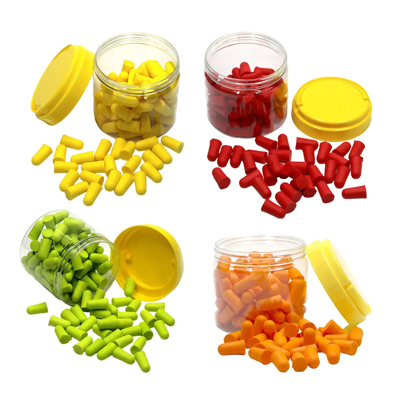 

Ear Plugs for Sleeping, Noise Reduction Foam Earplugs for Concerts Construction Mowing