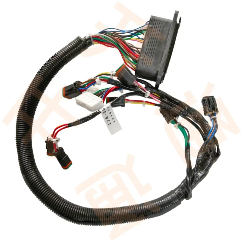 Heavy Duty Engine Wiring Harness 17A-06-43321 for Komatsu Bulldozer D155-6 Construction Machinery Parts 17A0643321