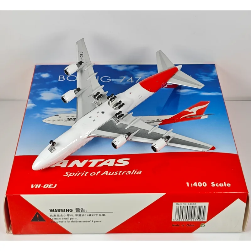 فينيكس 1/400 مقياس Qantas B747-400ER VH-OEJ يموت الصب سبيكة نموذج طائرة المقتنيات الحلي الزخرفية الهدايا اللعب
