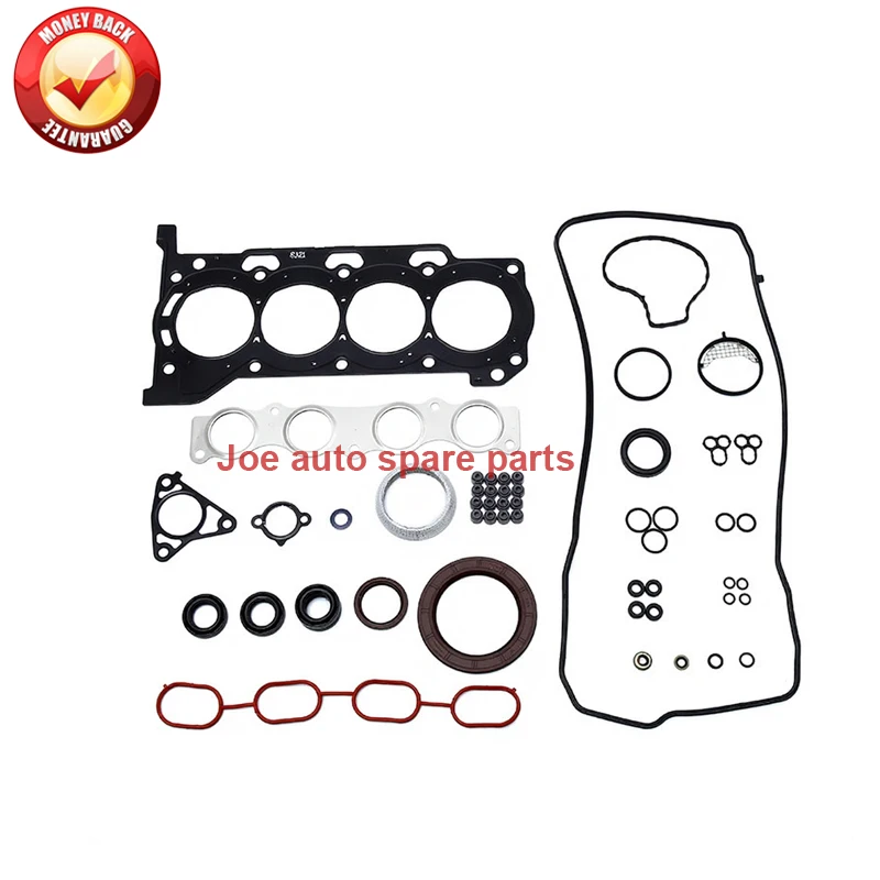 

1ZR 1ZRFE 2ZR 2ZRFAE Полный комплект прокладок двигателя для Toyota COROLLA Yaris ALTIS Saloon 1,8 л 1,6 л 50281600