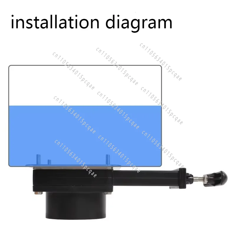 50mm Black Water Tank Drain Valve RV Accessories for Clean Water and Sewage Gate Valve for RV Camper Tools view 6