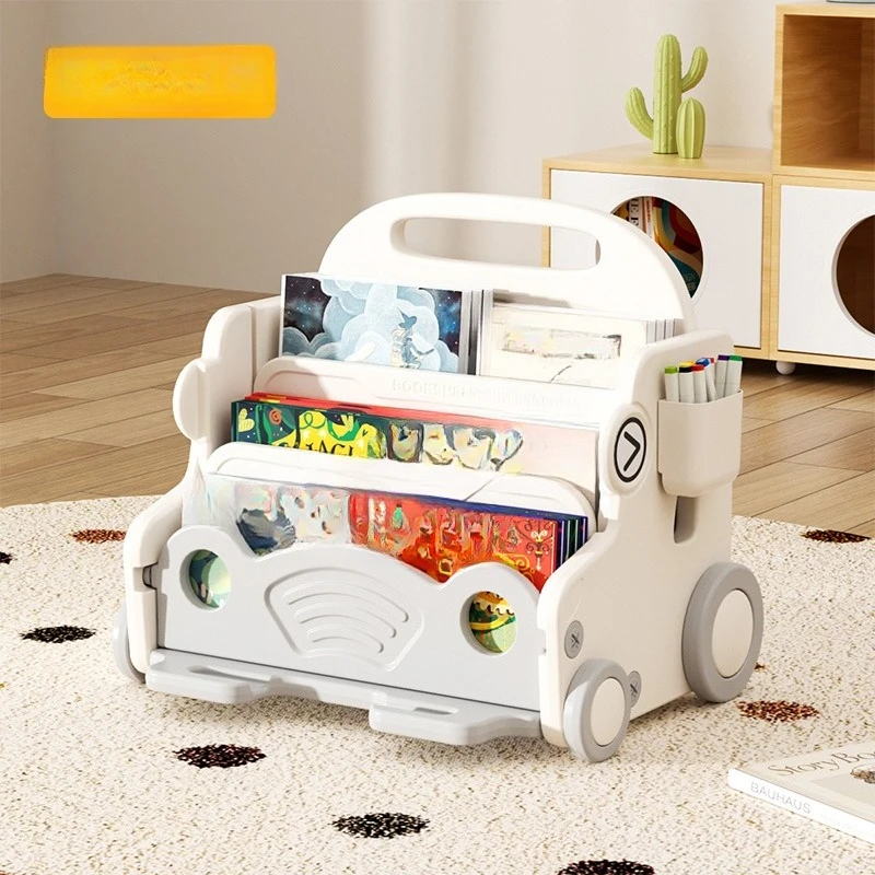 

Baby Car Plastic Furniture Box Children's Drawer Toy Storage Mini Push Storage Shelf Bookshelf Children's Cabinet