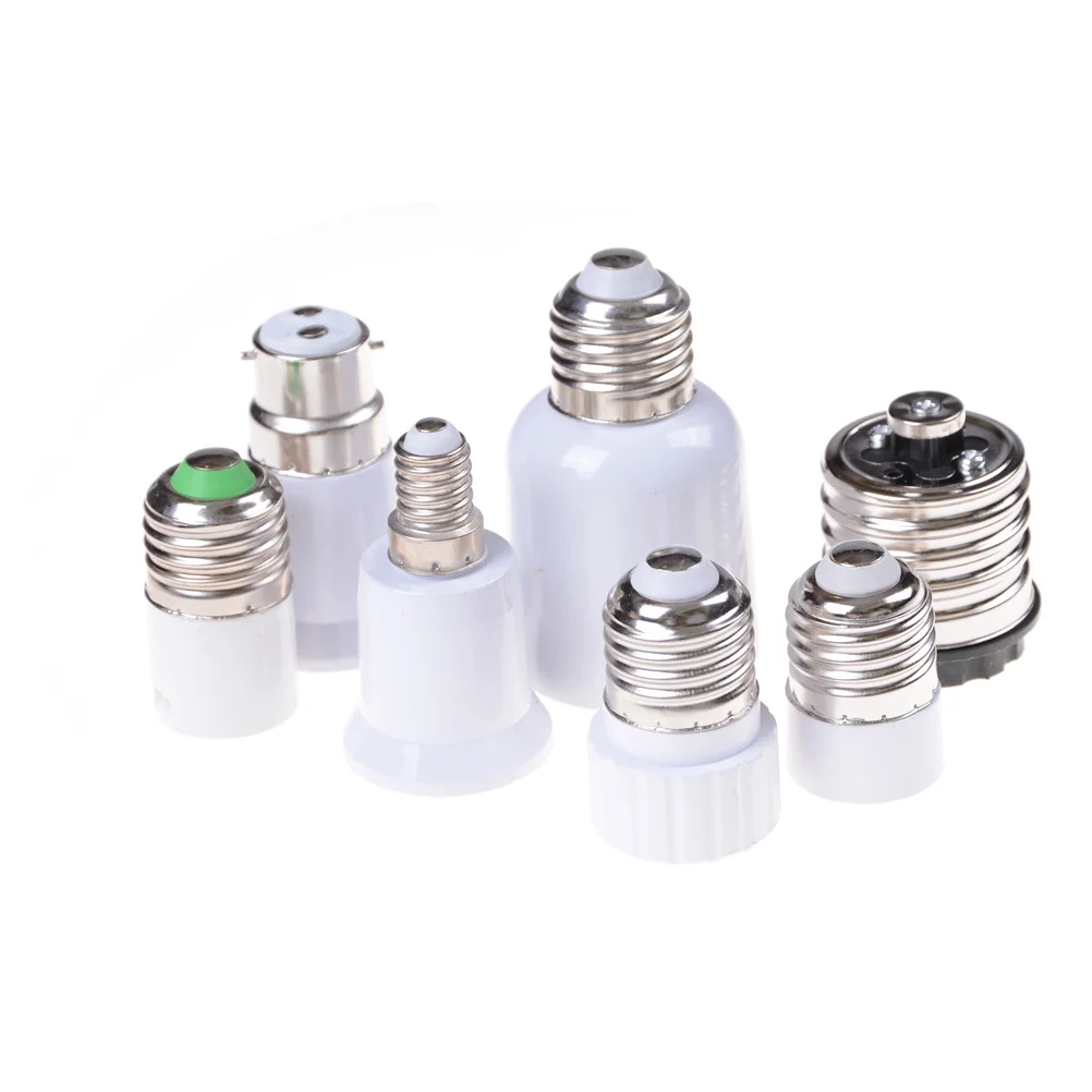 

Protruding Fire Prevention E27 To E14 Lamp Holder E14 To E27 Large Screw To Small Screw Lamp Holder Conversion Lamp Holder
