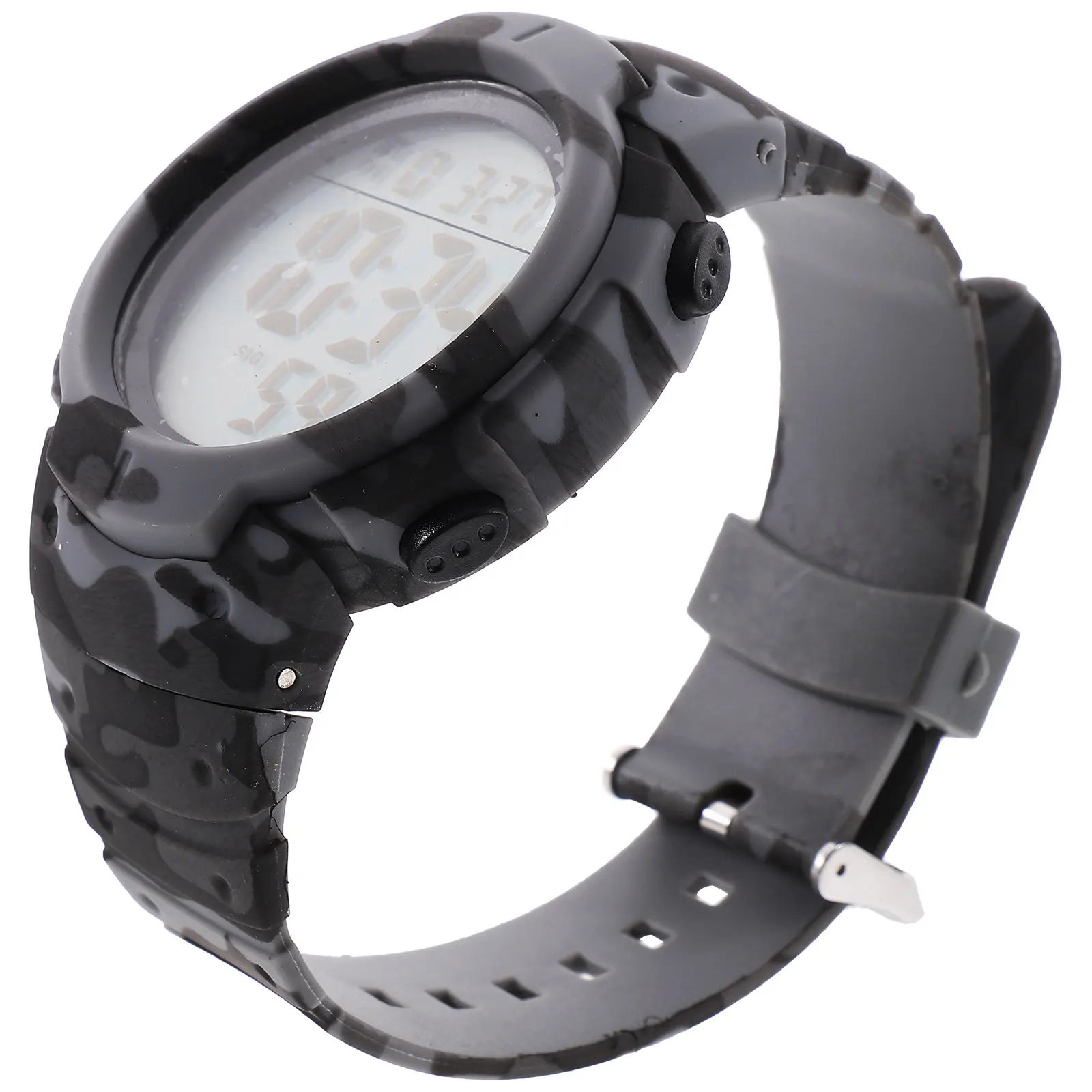 

Цифровые спортивные часы с большим экраном, светящиеся, водонепроницаемые, многофункциональные электронные часы для занятий спортом на открытом воздухе, бега, для студентов