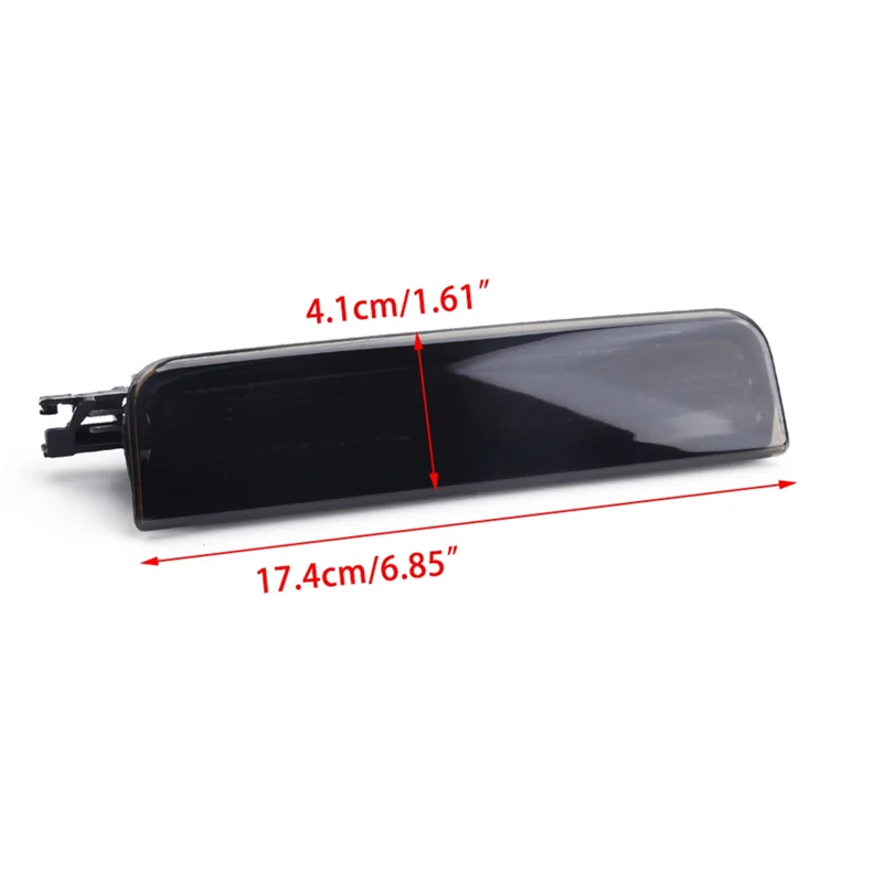クラシック 2K0945087C 車スモーキーブラック LED ハイマウントリアサードブレーキライト停止信号ランプ VW キャディ MK3 2001-2016