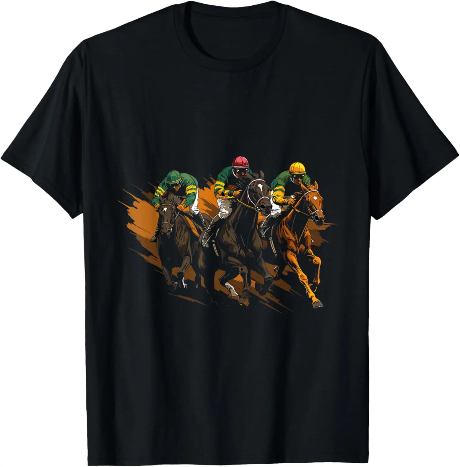 Camiseta divertida de carreras de caballos Jockey Racer Derby Rider Race Track