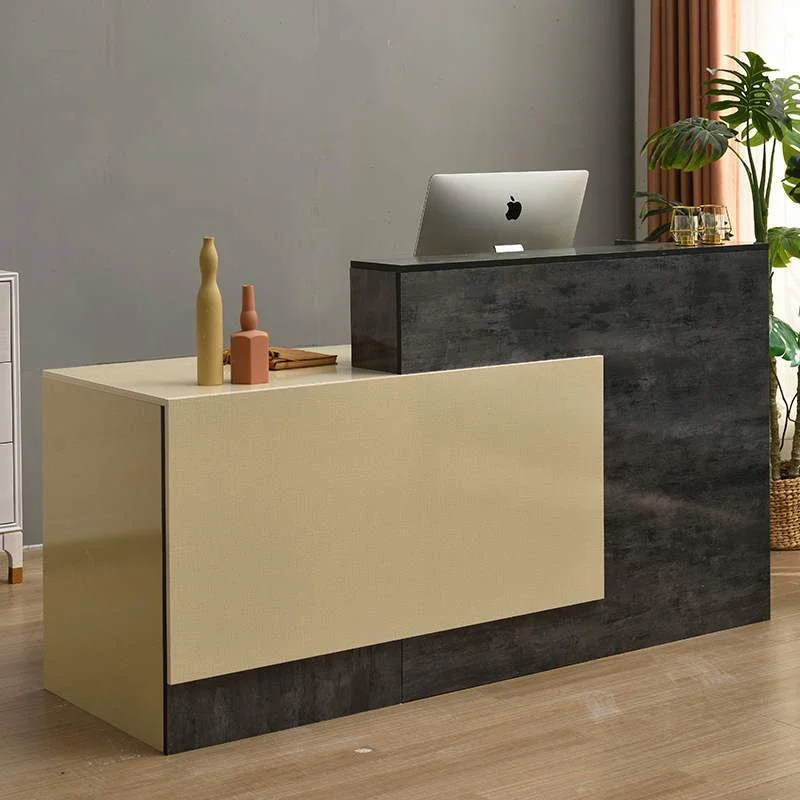 Púlpito de iglesia, escritorio de ayuda móvil, mostrador de tienda, muebles, expositor de lujo, Pulpito de vidrio, salón de recepción, belleza, Bar de madera moderno