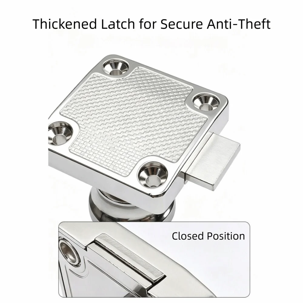 Security Zinc Alloy Drawer Lock With Key 19mm Furniture Lock Anti-Theft Burglarproof Wardrobe Lock Bookcase Locking