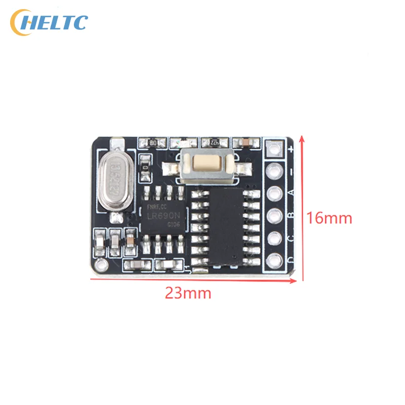 DC3-5V 433Mhz Wireless Remote Controller Transmitter RF Learning Code Decoding Receiver Module 4CH RX480E Electronic Kit