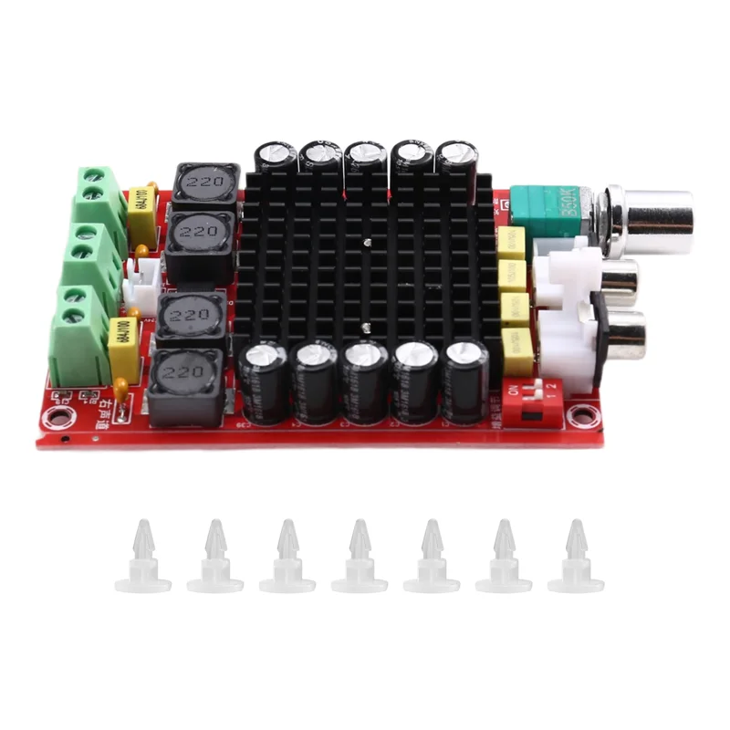 【Livraison Rapide】XH-M510 TDA7498 Class D Amplifier Board 2X100W Dual Channel Audio Stereo Digital Amplifier Module