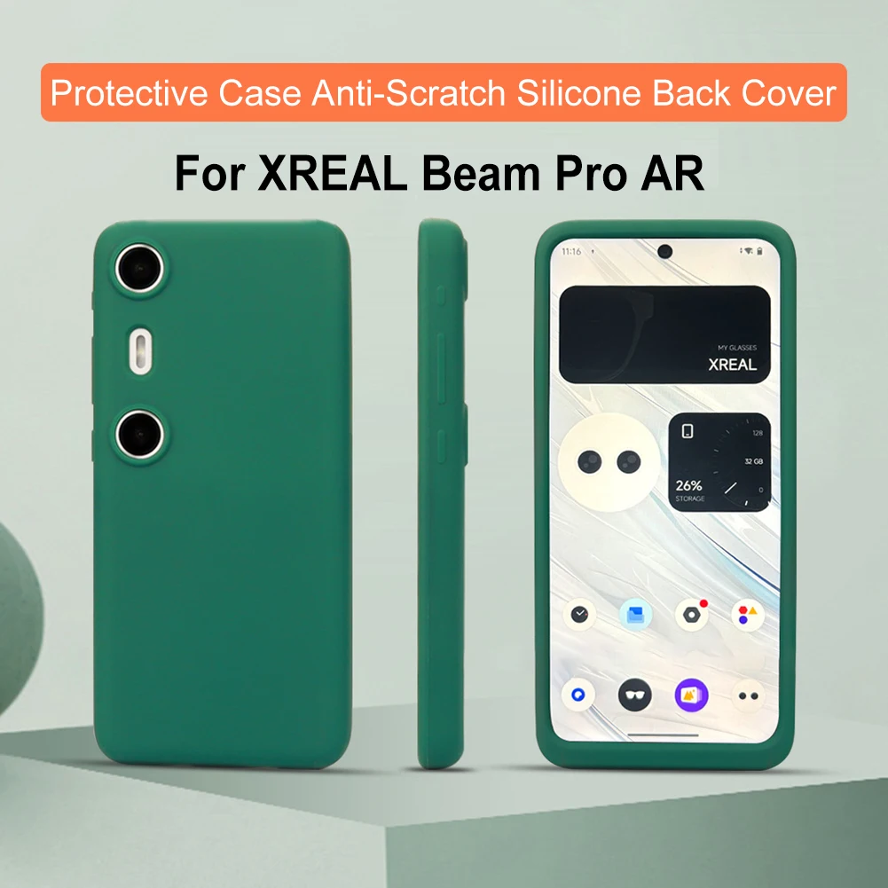 For XREAL Beam Pro AR Case Protective Case Anti-Scratch Shock-proof Silicone Soft Cover Dust Storage Box For XREAL Beam Pro AR