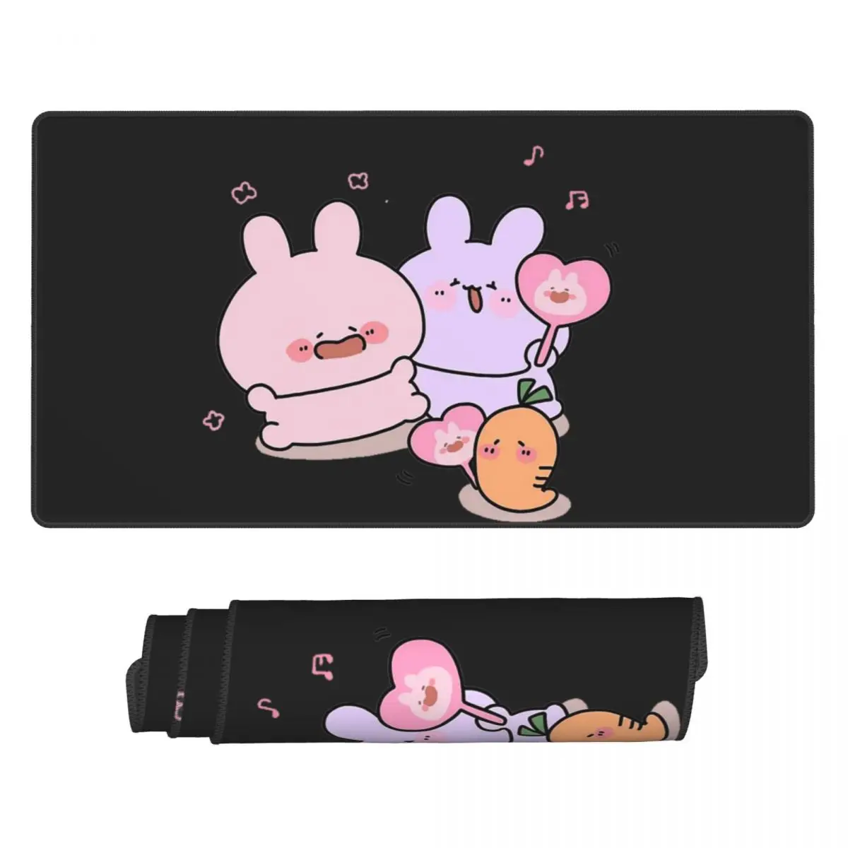 

Большой коврик для мыши Asamimichaan, милый коврик для геймеров Asamimi, коврик для ПК и ноутбука, коврик для клавиатуры, компьютерный игровой коврик, офисные аксессуары, настольный коврик