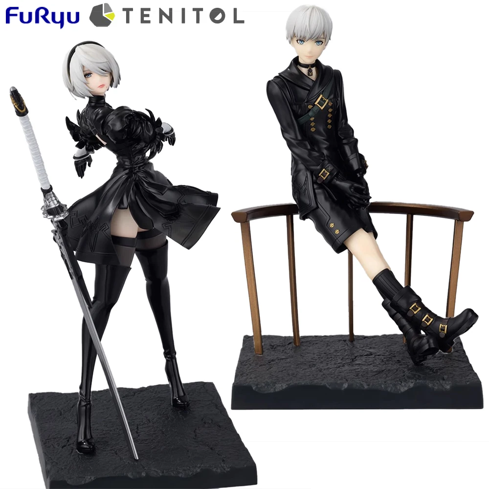 

Original NEW FuRyu TENITOL NieR:Automata Ver1.1a 2B & 9S Exquisite Anime Figure Model Collectible Ornament Gift Toys