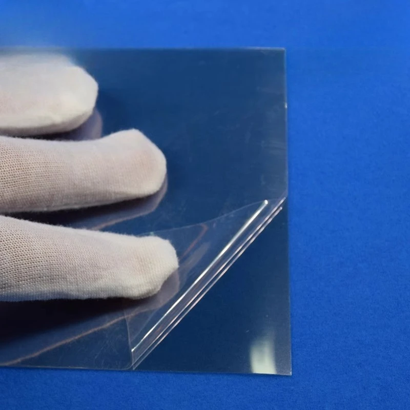 6 Ohm Low Resistance Flexible ITO PET Conductive Film for Solar Thin Film Battery 100*300mm