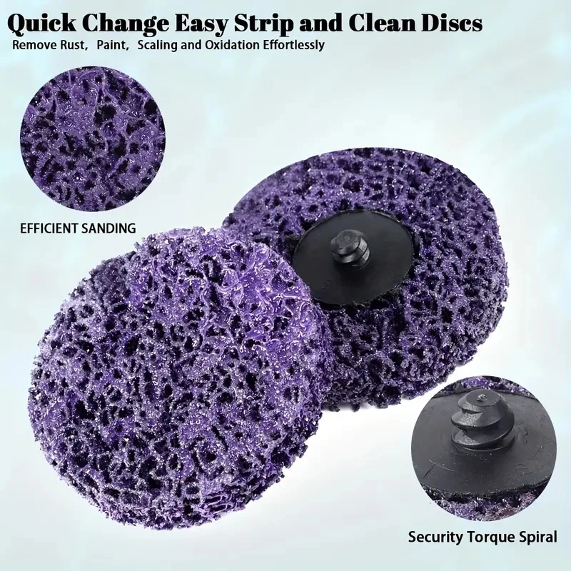 10/21 個 2 インチストリップディスクストリッピングホイール研磨ホイールホルダー付き研削ディスクストリッピングホイールクリーンと除去ペイント
