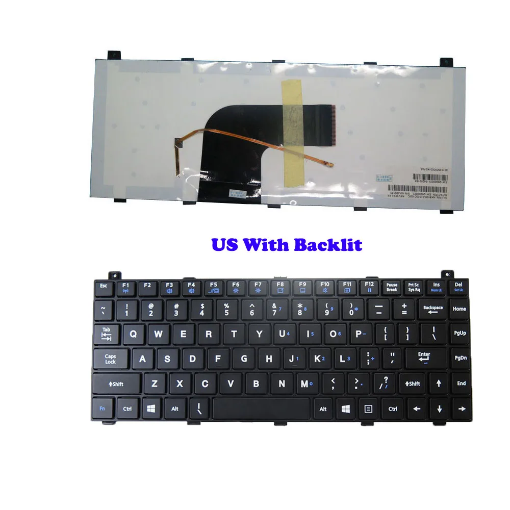 US SP KR NL CA GK IT Backlit High Quality For GETAC F110 / F110 G3 G4 G5 G6 Keyboard English US Spanish CF Netherlands NL