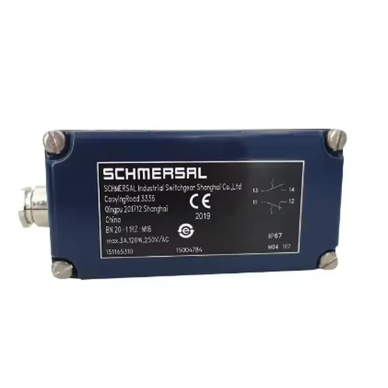 for BN20-RZ-M16 Magnetic Reed Limit Safety Switch Latching Aluminum Housing Industrial Position Detection