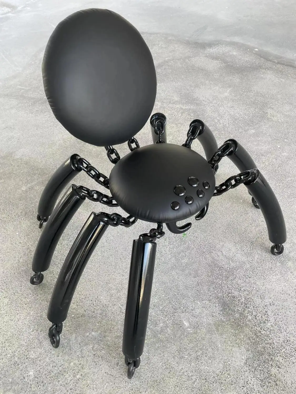 Spider Chair Iron Bionic Designer Furniture Creative Two Yuan Industrial Style Coffee Shop Living Room Seat