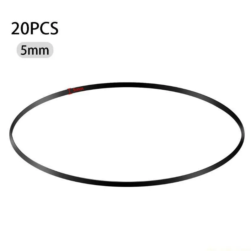 F62C Universal Recorder Rubber Belt 110-145mm Mix Cassette Tape Machine Belts for DVD