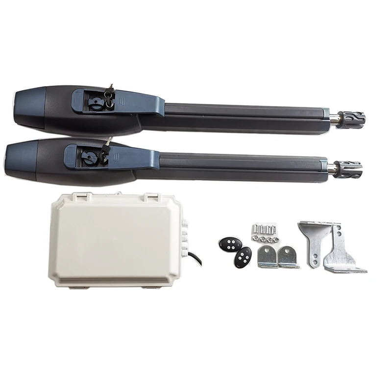

Top Deals DC24V Stronger Motor 400Mm Stroke Arms Automatic Gate Opener Kit for Swing Gates