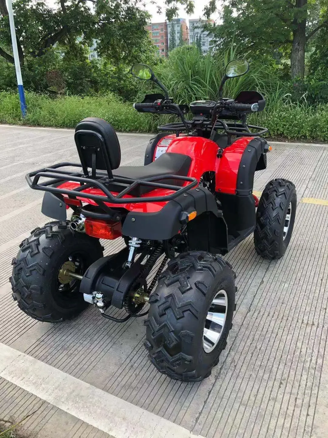 ATV 250cc Handbuch ATV 4-Rad-Fahrzeug Bauernhof ATV Erwachsene 4x4 Geeignet für Cross-Country