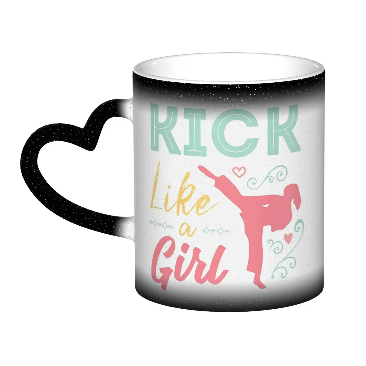 Budo Soul Karate Spirit Martial Arts Mug Funny Ceramic Coffee Cups Tea Mugs Milk Cup Drinkware Gift for Friends