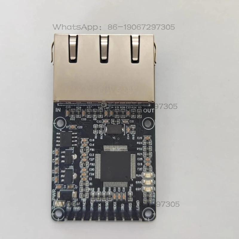 Industrial communication module for motor control and automation, AX58100 slave development board with interface