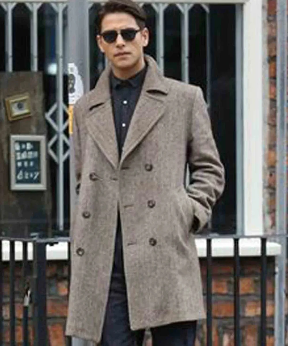 

YANGHAOYUSONG Homemade Snatch Luke Pasqualino Double Breasted Coat Suitable For Autumn And Winter