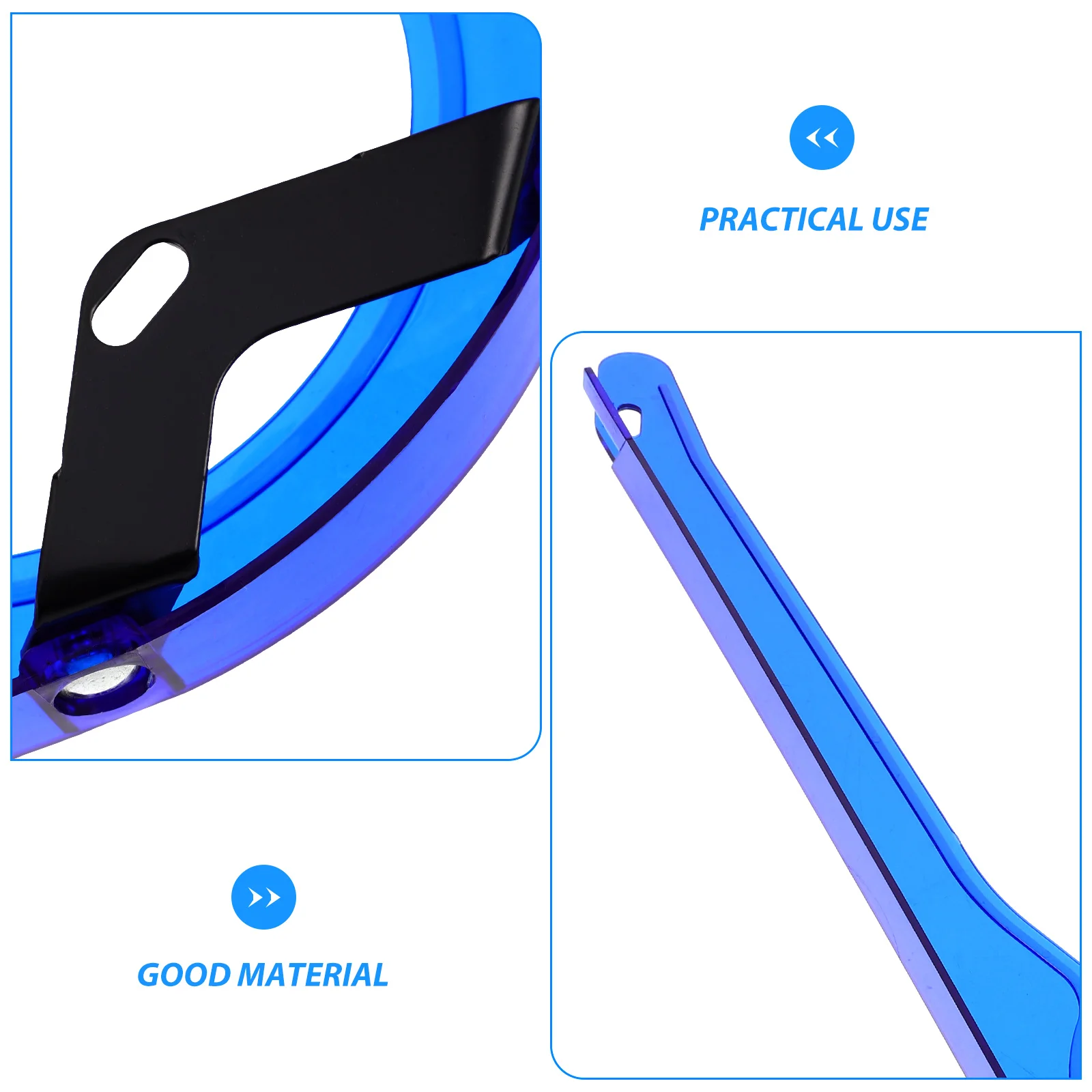 

2 Pcs Other Accessories Bicycle Chain Cover Bike Plastic Guards Mountain Protector