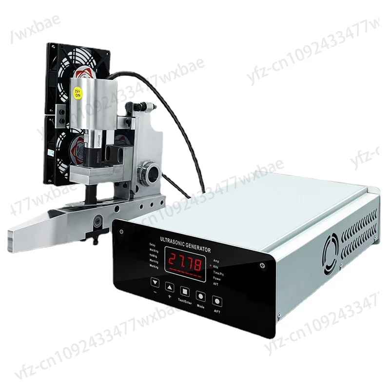 

Ultrasonic welding machine and cutting system machine for sealing plastic fabric pp pe nylon