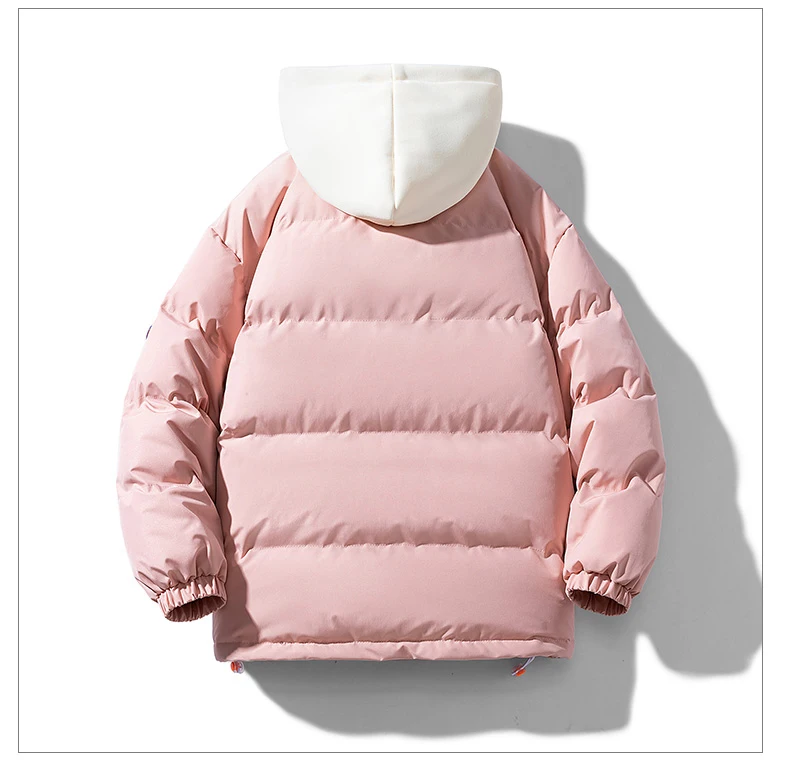 Winter Wattierte Jacke Frauen Patchwork Verdickt Winddicht Reise Casual Mäntel Männer Warme Bequeme Camping Mode Sport Jacke – Detail 17