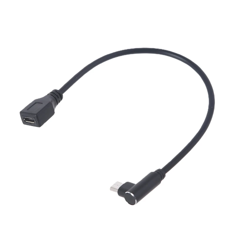 Portable Metal for Head Extension Cord for Driving Recorder and More Cell Micro USB Elbow Extension Cable