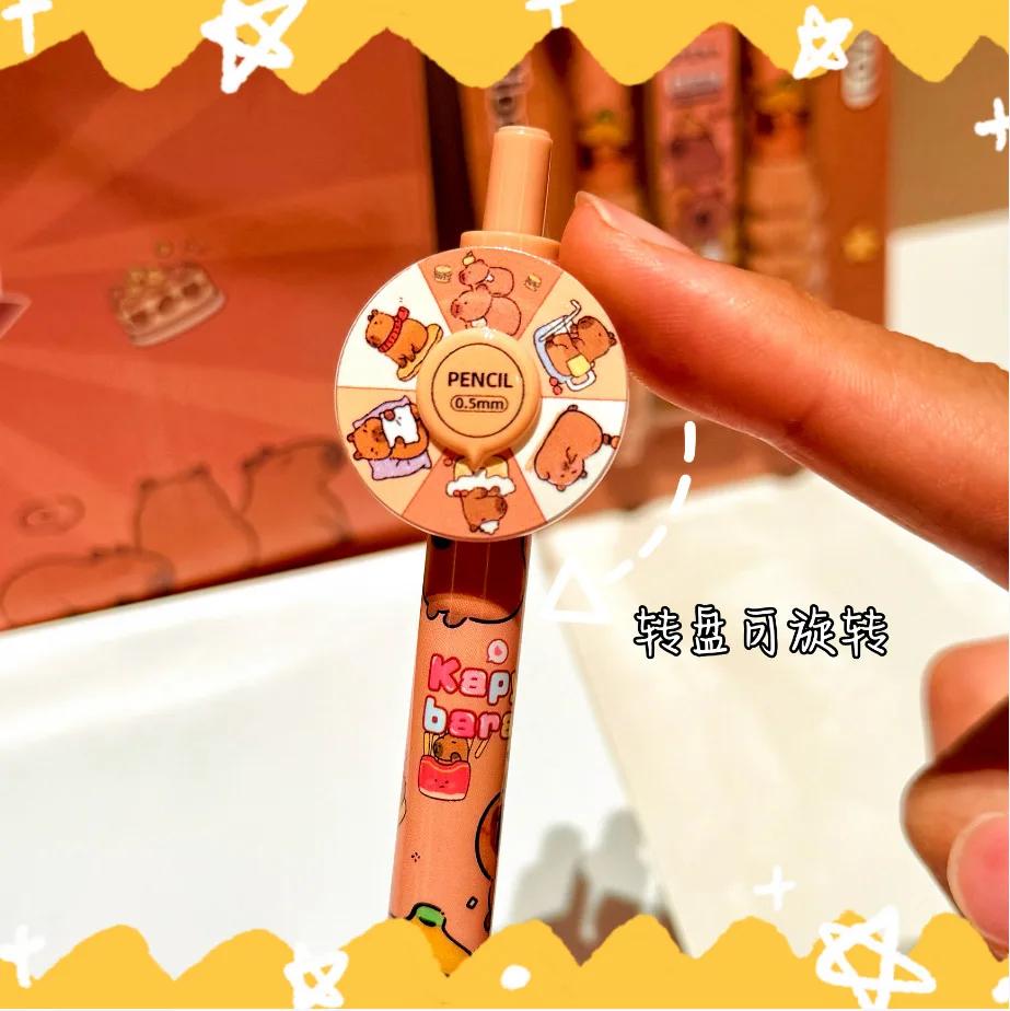 مجموعة أقلام رصاص دوارة من كاربي، مستوى مظهر عالٍ، قلم رصاص أوتوماتيكي، ممحاة من الرصاص، أدوات مكتبية لتخفيف الضغط