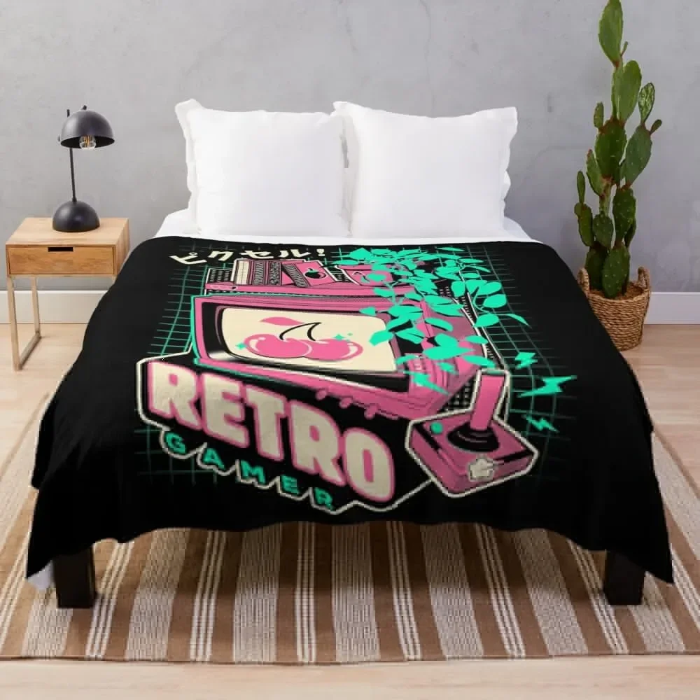 

Retro Gamer Throw Blanket Baby Luxury Thicken Summer Blankets