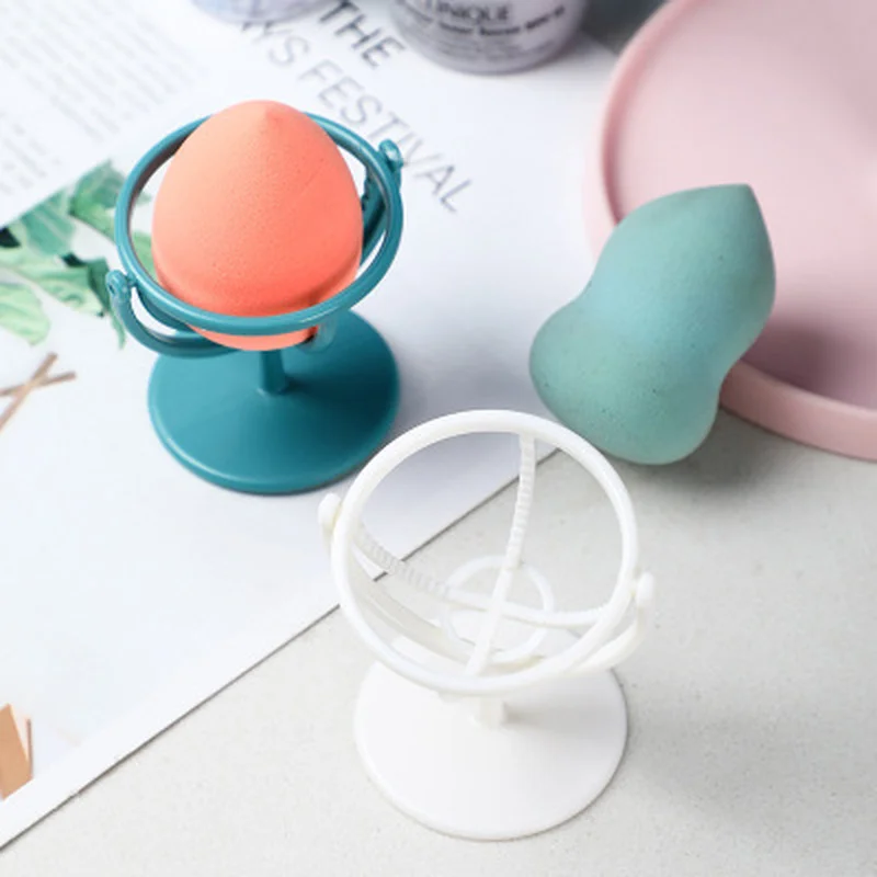 2/1PC Makeup Sponge Holder Sponge Organizer Puff Shelf Drying Rack Cosmetic Sponge Stand Beauty Egg Holder Make Up Storage Tools