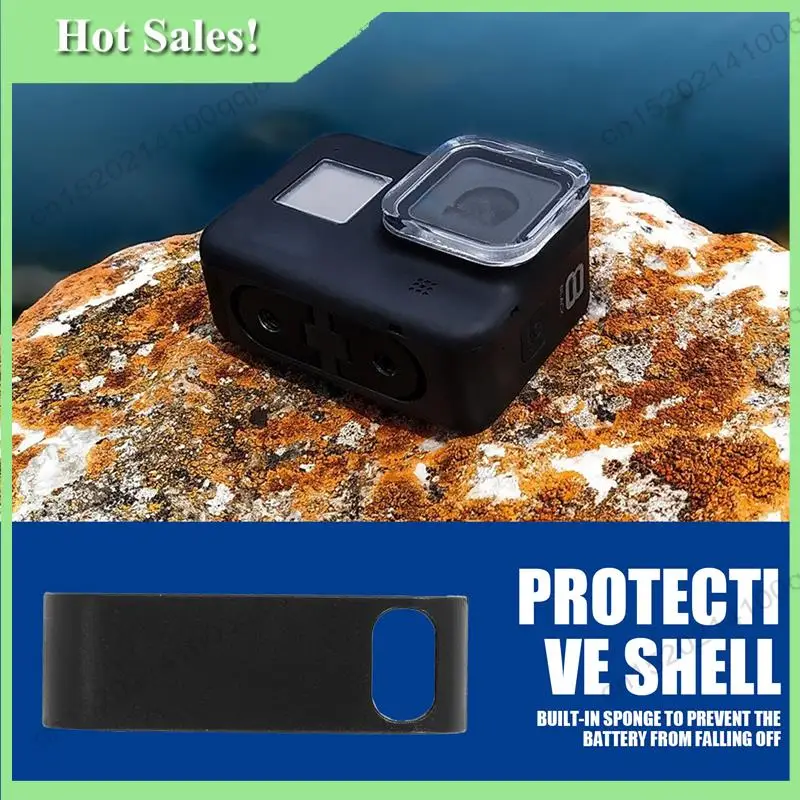 -FDDT For Gopro Hero8 Battery Cover Rechargeable Port Design Protective Shell For Gopro Sports Camera Accessories