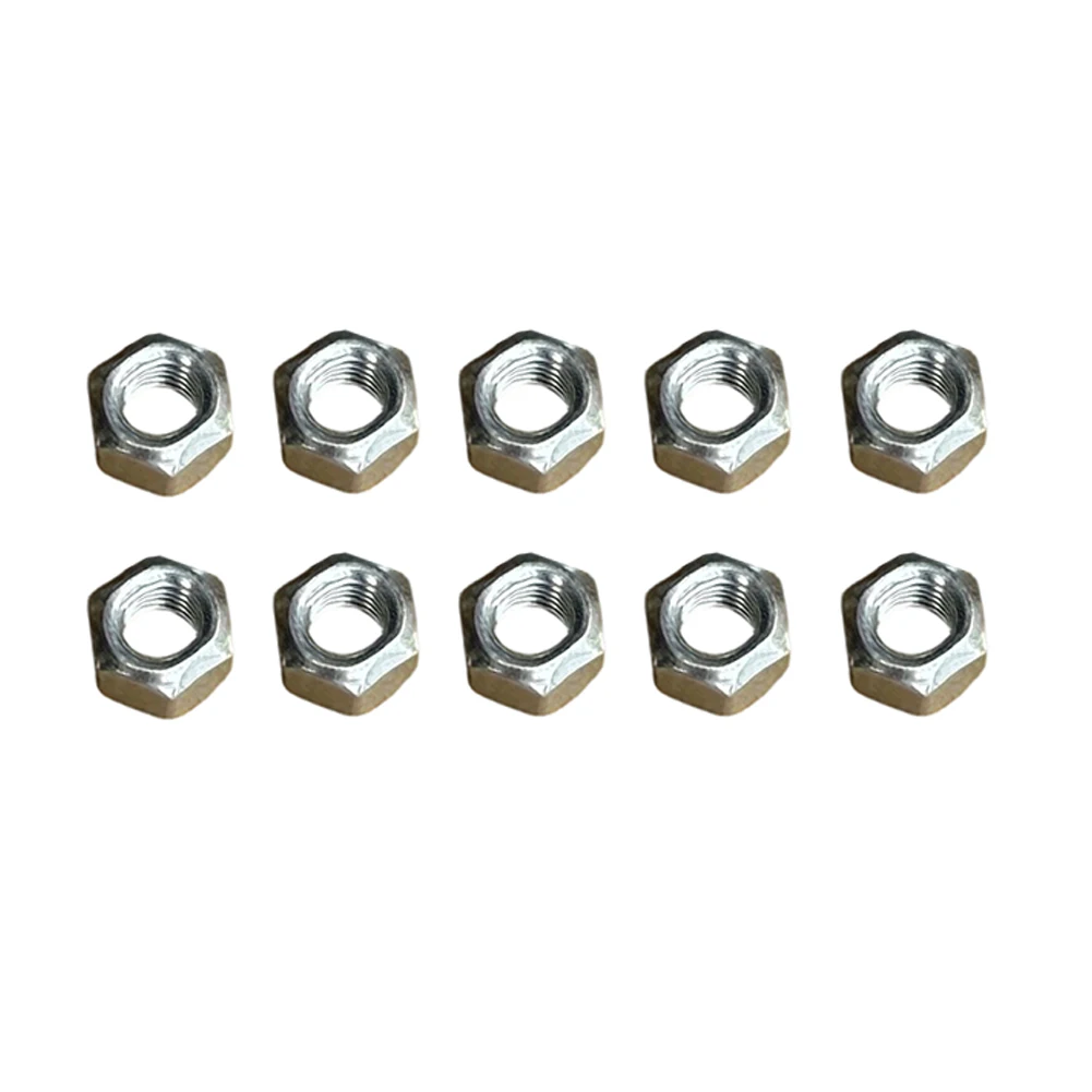 10pcs Lock Nuts Compatible With MS640 MS660 MS311 Chainsaw Bar Stud Fastener 9214 320 0700 Replacement Part