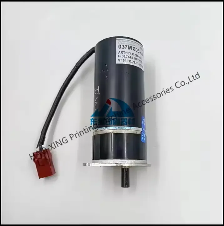 037M 808 444 오리지널 중고 모터 오프셋 프레스 예비 부품 (롤랜드 300 700 인쇄 기계 예비 부품용)