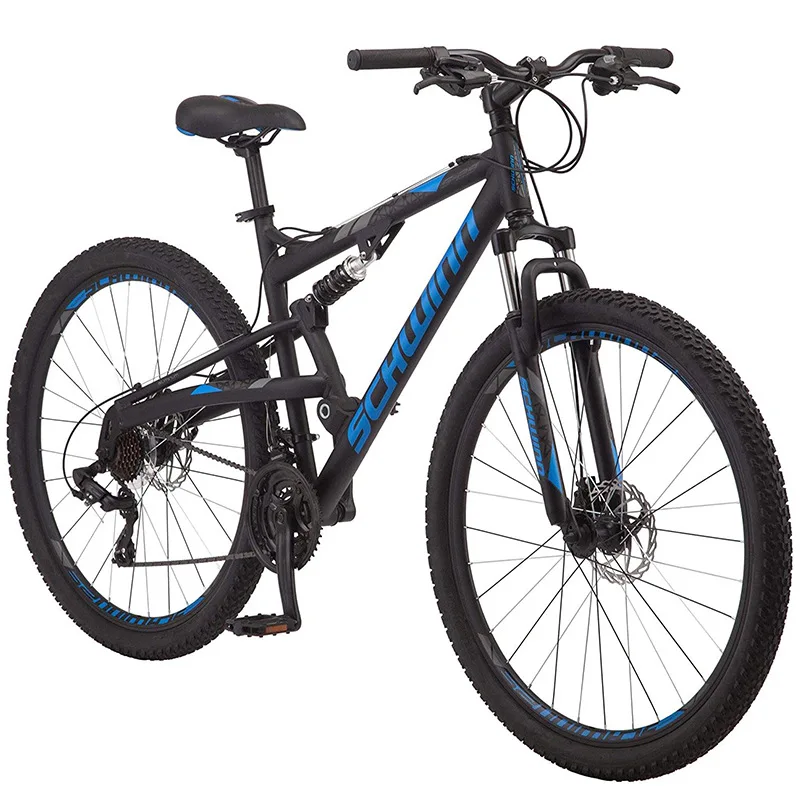 SPSC certified EHBIKE mountain bike 21-speed double disc brake off-road variable speed mountain bike men's and women's bicycles