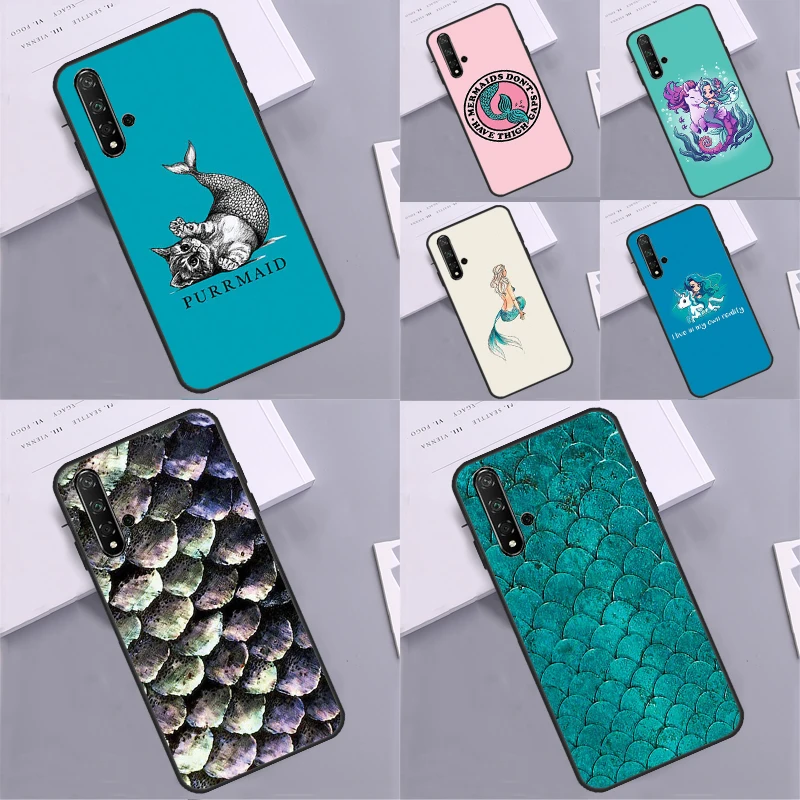 UNICORN MERMAIDS Case For Huawei Nova 10 9 SE 5T 3i 7i 8i 11i Y60 Y61 Y70 Y90 P30 P40 Lite P60 Mate 60 Pro