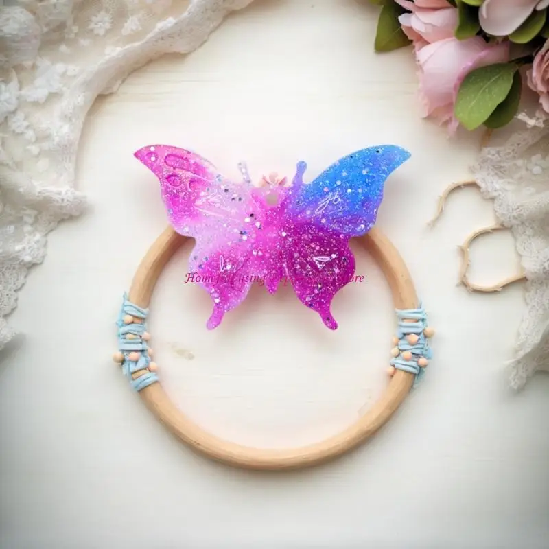 

Resin Jewelry Silicone Molds Butterfly Pendant Silicone Molds for Epoxy Resin